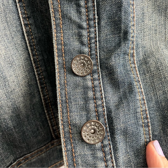 Dollhouse Jean Jacket Sz Lg - Picture 4 of 6